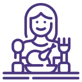 食量大、嘴饞、愛吃零食者-ICON