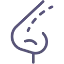 45種尺寸樣式，不需裁剪，45種尺寸樣式，不需裁剪，符合亞洲人鼻形-ICON