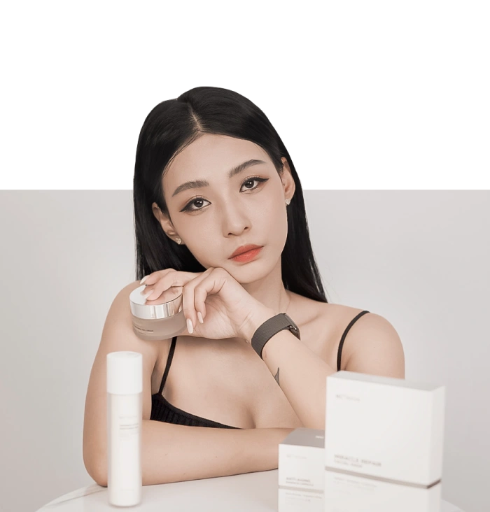 自體脂肪補臉案例-mimi