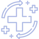 霧面絨毛親密貼合組織，復原更順利，減少按摩照護-ICON