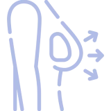 細緻分配上、中、下緣體積，調整胸形的最佳選擇-ICON