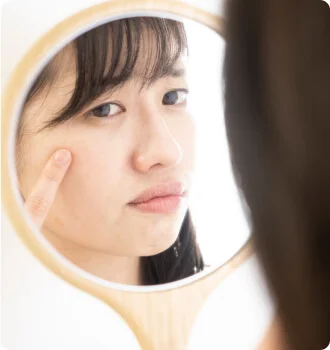 上妝也蓋不住眼袋