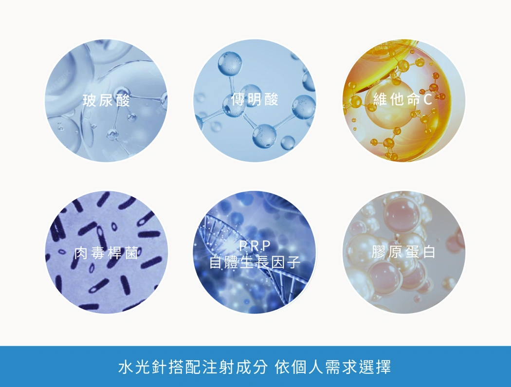 水光注射可搭配成分